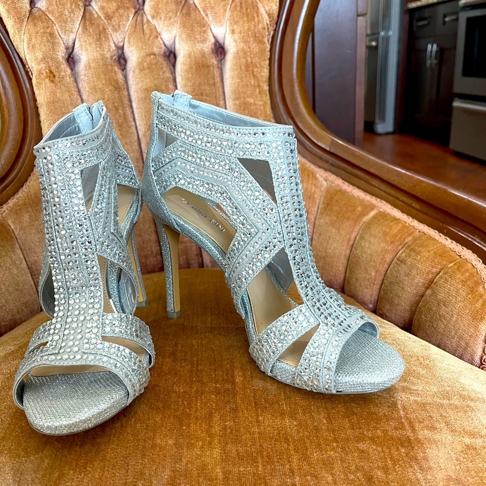 Gianni Bini jeweled heels